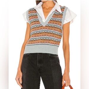 Veronica Beard Helenka
Sweater Vest Size S ($295)
